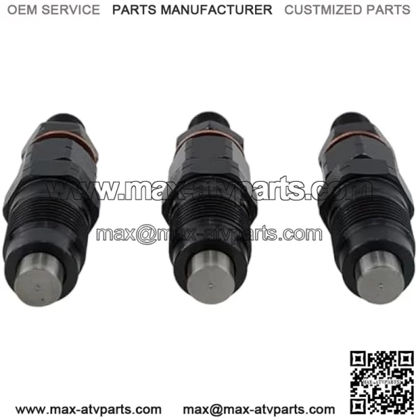 3Pcs Fuel Injector AM882410 MIA881565 Compatible for John Deere Tractor 1023E 1025R 1026R 2025R 2026R Replacement - Image 2