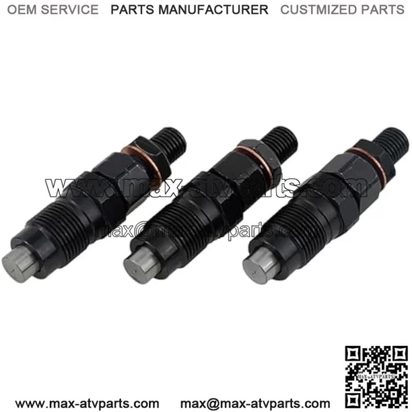 3Pcs Fuel Injector AM882410 MIA881565 Compatible for John Deere Tractor 1023E 1025R 1026R 2025R 2026R Replacement - Image 3