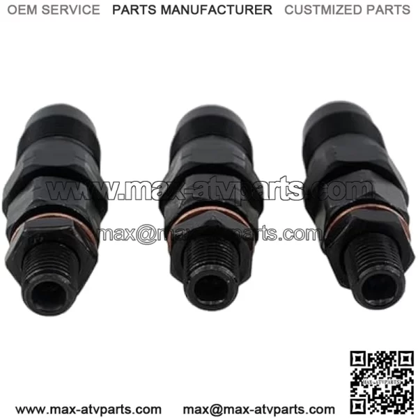 3Pcs Fuel Injector AM882410 MIA881565 Compatible for John Deere Tractor 1023E 1025R 1026R 2025R 2026R Replacement - Image 4
