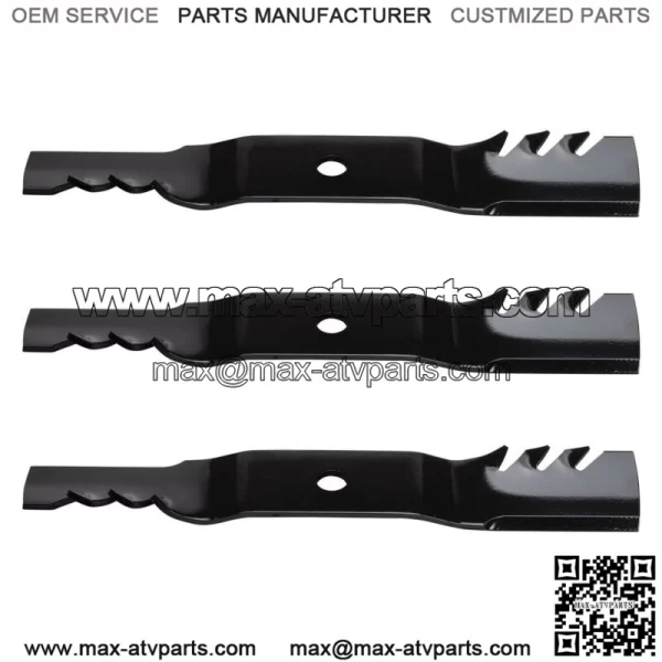 3PK 396-812 G6 Gator Blades for 54" Kubota K5351-34342, K5351-99020
