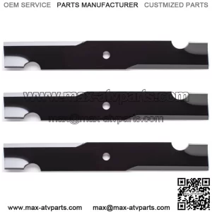 3PK 91-184 Heavy Duty Blades for 54" Toro 103-2508, 103-2518, 103-2528
