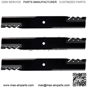 3PK 592-033 G5 Gator Blades for 72" Exmark 103-6399, 103-6404, 116-5171