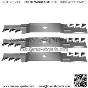 3 Mulching Blades For 50" Cut  MX5050 SS5000 Timecutter Z-Mower 5000 Series