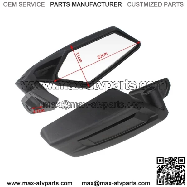 UTV Side Mirrors For Can-am Maverick X3X3 MAXMaverick X3 Max R 2017-2022 - Image 3