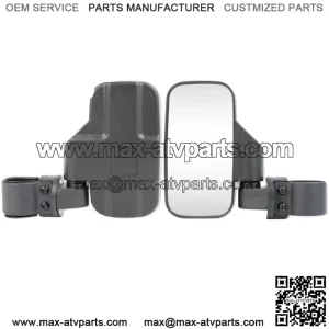 UTV 1.75" -2" Roll Bar Rearview Side Mirrors For Kawasaki Teryx KRX 1000 750 800 (For More than one vehicle)