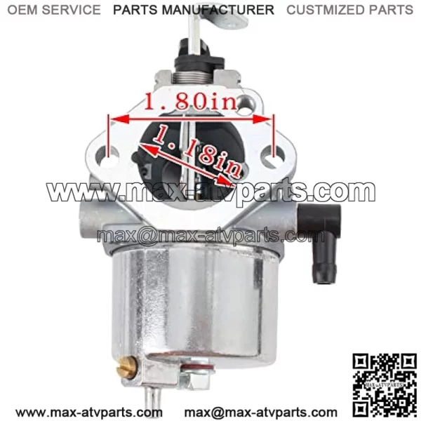 15003-2647 Carburetor for Kawasaki FE290D, FE290R, HF100A with Club Car Insulator Gasket - Image 4