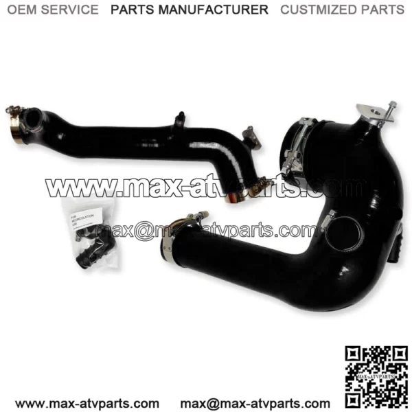 Polaris RZR XP Turbo & S Silicone Charge Tube Kit 2016 - 2024 WITH BOV - Image 2