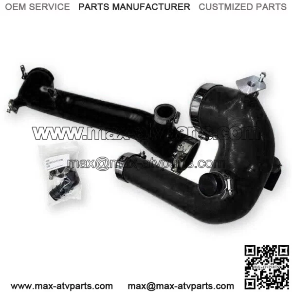Polaris RZR XP Turbo & S Silicone Charge Tube Kit 2016 - 2024 WITH BOV - Image 2