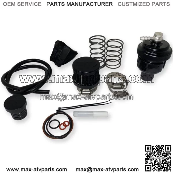 Polaris RZR XP Turbo & S Silicone Charge Tube Kit 2016 - 2024 WITH BOV - Image 5