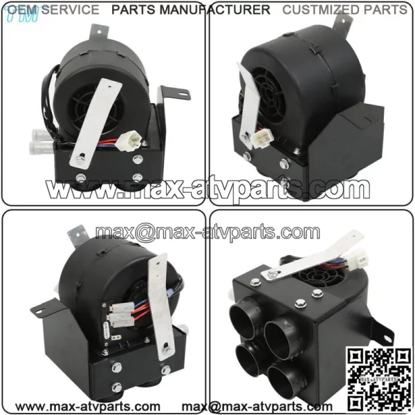 NEW Cab Heater Kit with Defrost Fit For 2017 2018 2019 2020 Can-Am Maverick X3 - Image 3