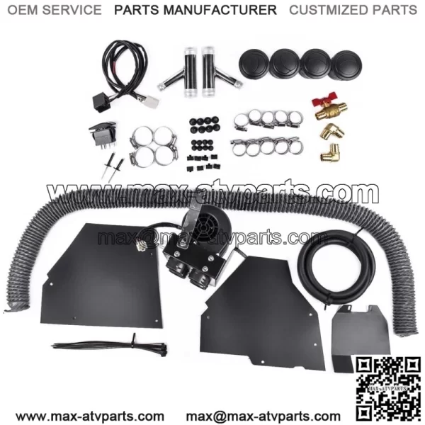 Cab Heater Kit with Defrost New SSHK609-00 for 2017-2020 Can-Am Maverick X3 - Image 3