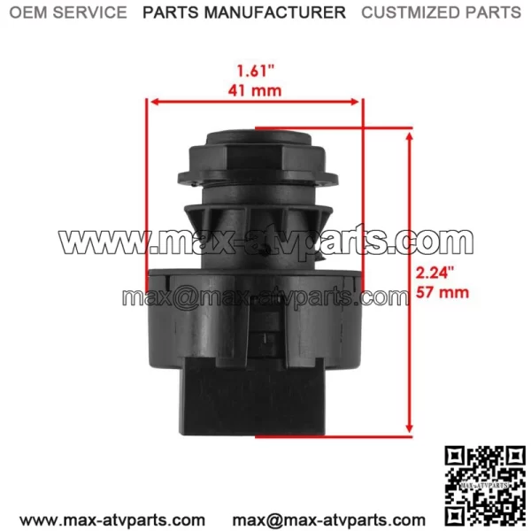 4 Position Ignition Switch w/ Key for Polaris RZR XP 1000 2017-2022 (For: Polaris) - Image 2