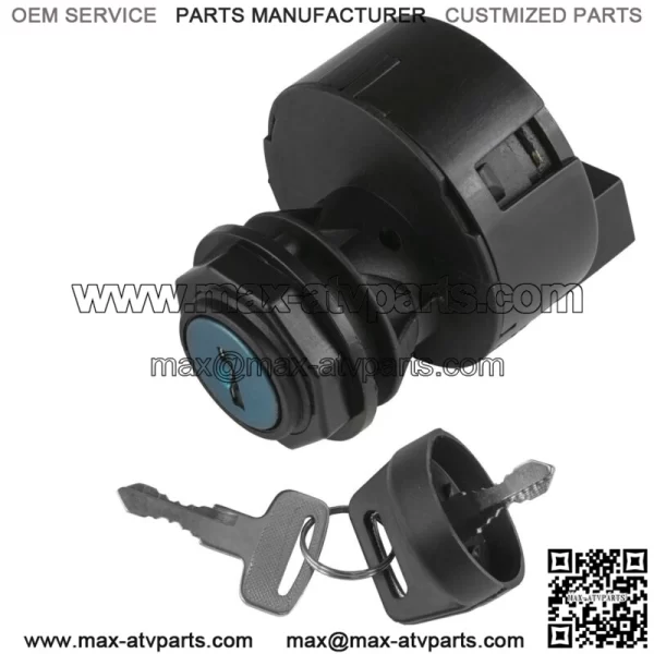 4 Position Ignition Switch w/ Key for Polaris RZR XP 1000 2017-2022 (For: Polaris) - Image 3