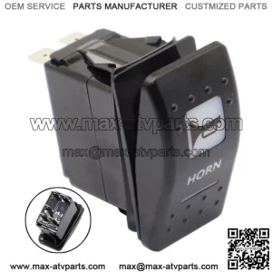 New Horn Switch Rocker Amber Light For CAN-AM COMMANDER MAVERICK X3 DEFENDER