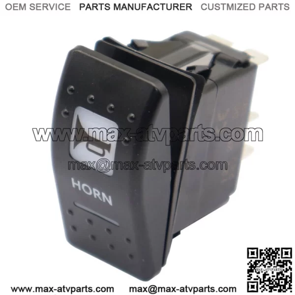 New Horn Switch Rocker Amber Light For CAN-AM COMMANDER MAVERICK X3 DEFENDER - Image 2