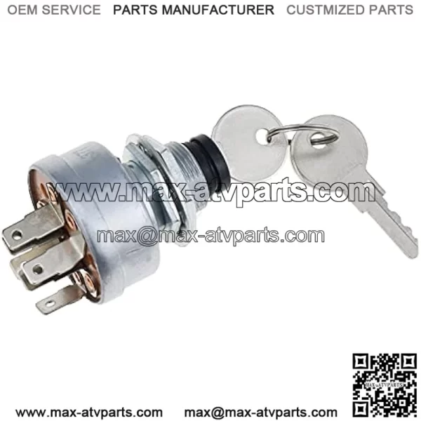 Starter Ignition Switch for John Deere Gator 4x2 4x4 6x4 SR95 Military TH CS CX TS TX XUV620i XUV625i XUV825i XUV850D XUV 620i 625i 825i 850D Turf E-Gator HPX
