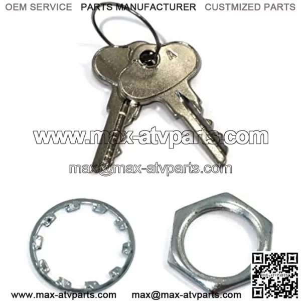 Ignition Switch w/Keys fit John Deere Turf 4x2 E-Gator 4x4 HPX Gas Diesel Gator - Image 4