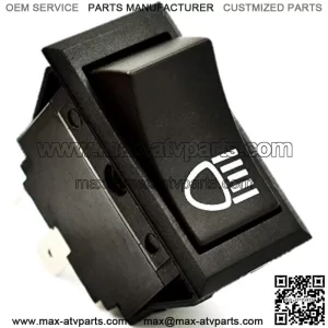 Improved Rocker Headlight Switch for John Deere Gator Series 4x2 4x4 6x4 CS CX HPX RSX TE TH TS TX XUV550 XUV590 620i 625i 825i 850D 850i 855D 860i UTV Work Sport Diesel Gas - 16AMP Upgrade