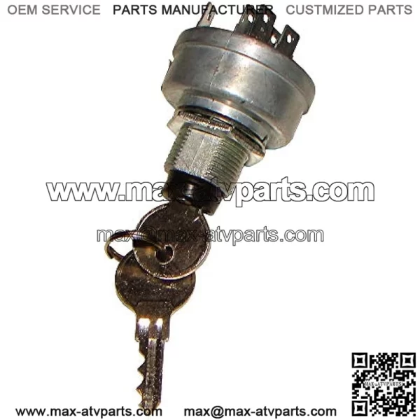 Ignition Switch w/Keys Fits John Deere Military TH 6x4 CS CX TS TX 4x2 Gators - Image 4