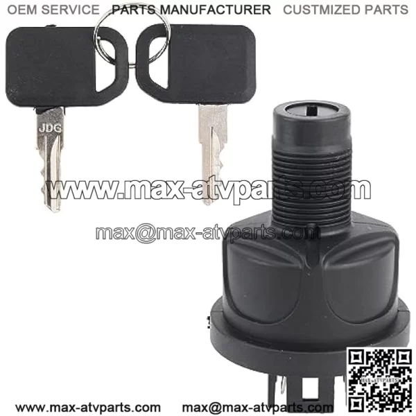 Ignition Switch for John Deere 1550 1570 1580 Z920 Z930 Z915 2700 2400 GX345 LX280 355D GT225 GT235E GT235 GX255 for AUC18708 AUC15805 AUC13979 UC10104 TCA26088 TCA24615