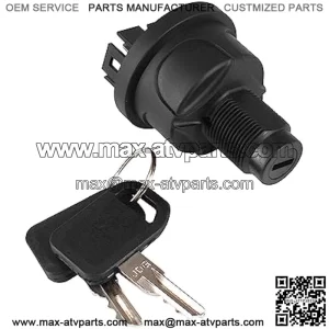 Ignition Switch with Keys AUC15805 TCA26088 TCA24615 UC10104 AUC13979 Fits for John Deere 636M 648M 652M 652R Quik-Trak Mowers Z915 Z920 Z930 Z950 Z960 Z970 Ztrak Mowers 2020A 2030A