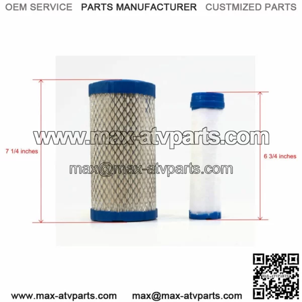 Air Filter Kit for John Deere Gator Trail 4X2, Trail 6X4, Trail HPX 4X4, TX Turf - Image 2