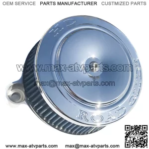 ACM HD Road Glide Chrome Billet Sucker Air Cleaner Intake Filter Cover Harley (For: Harley-Davidson)