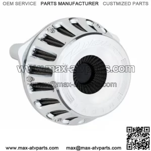 Rinehart Chrome Moto Filter Inverted Air Cleaner 17+ Harley Touring & Softail M8 (For: Harley-Davidson)