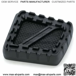 Kuryakyn Black Riot Brake Pedal Pad Control Accent Harley FXST Dyna Street 3577 (For: Harley-Davidson)