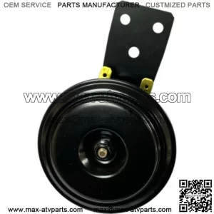 Black 12V Horn 110dB Output Front Mount Harley Sportster XL XR (For: Harley-Davidson)
