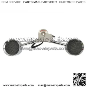 Love Jugs Mighty-Mite Engine Horn Mounted Cooling Fan Chrome Harley Custom MMC (For: Harley-Davidson)