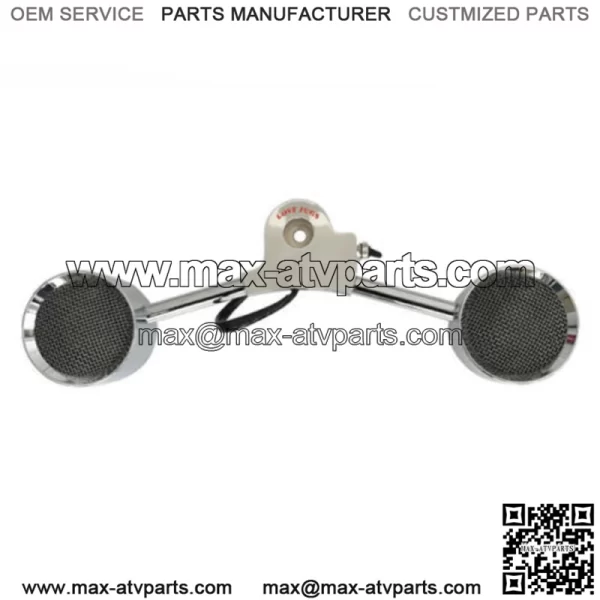 Love Jugs Mighty-Mite Engine Horn Mounted Cooling Fan Chrome Harley Custom MMC (For: Harley-Davidson)