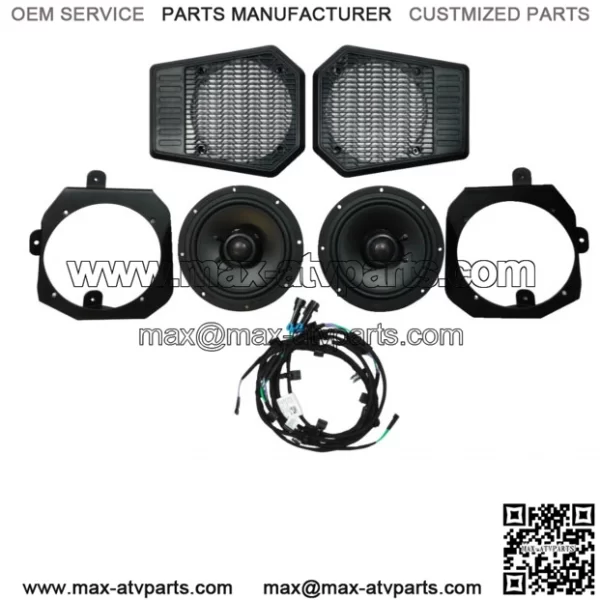 2018-2023 Polaris Ranger XP 1000 Crew OEM Rear Roof Sound System Kit 2882876