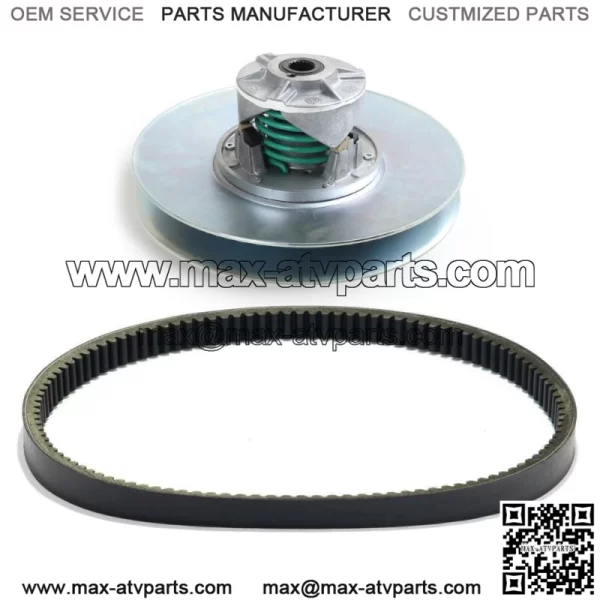 Secondary Driven Clutch + Belt M158267 For John Deere XUV625i XUV620i 4X4 Gator