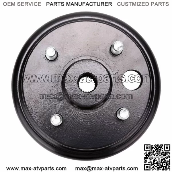 Golf Cart Brake Drum Hub Assembly for EZGO TXT PDS 1982-up Electric 19186G1P - Image 3