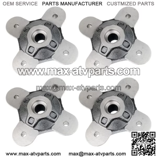 Front Rear Wheel Hub for Polaris RZR XP 1000 2014-20 / RZR XP 4 1000 2014-17 /4X (For: Polaris) - Image 4