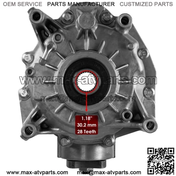 Rear Differential For Polaris SCRAMBLER XP 1000 2015 2016 2017 2018 113.4mm (For: Polaris) - Image 3