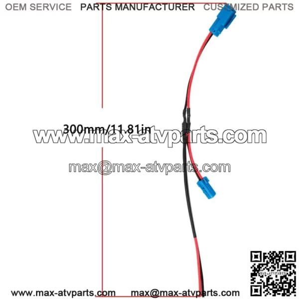 X3 Accessory Wiring Pigtail Connectors Power Port for Can Am Maverick X3 (2PCS) - Image 2