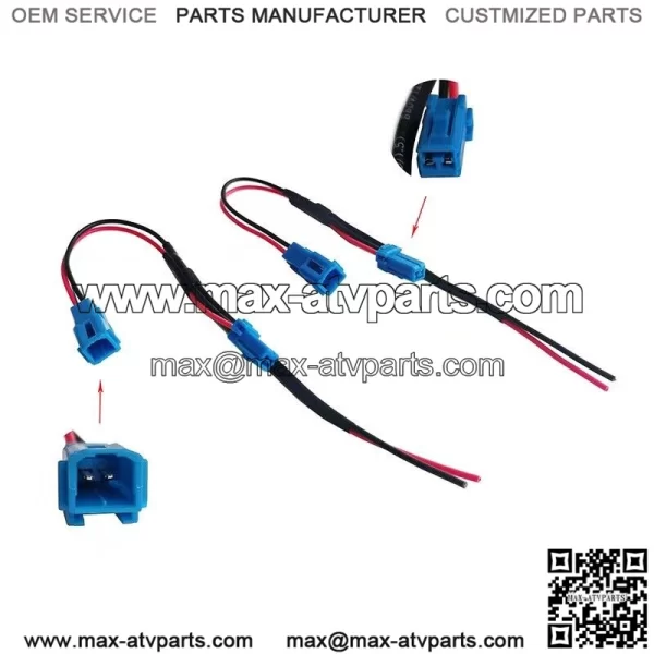 2PCS For Can-Am Maverick X3 4x4 UTV Power Port Pigtail Wiring Car Accessory - Image 2