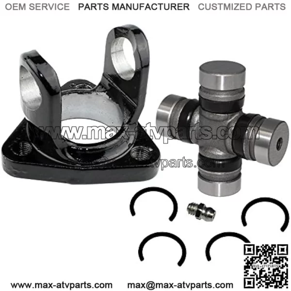 Propshaft Yoke with U-Joint Compatible with Suzuki Lt-F400F Ltf400F Eiger 400 4X4 Man 2002-2007
