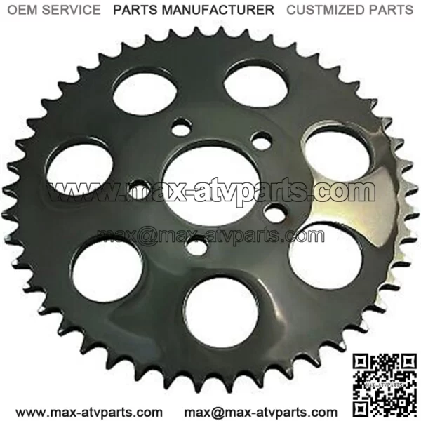 1210-1850: Black 530 Chain Conversion Rear Sprocket 51 Tooth
