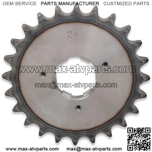 1212-0702: Transmission Mainshaft Sprocket- 24 Tooth