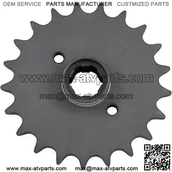 1212-0729: Transmission Mainshaft Sprocket- 21 Tooth - XL