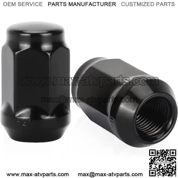 Golf Cart Wheel Lug Nuts for EZGO Club Car 16Pcs Black Standard Threads - Image 3