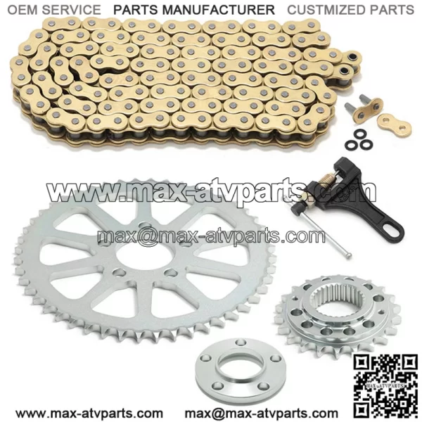 Motorcycle Chain Drive Conversion Kit For Harley Softail 2000-2006