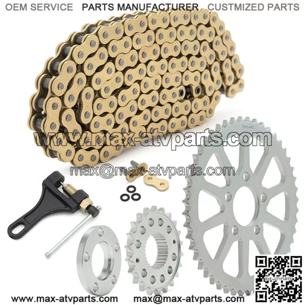 Motorcycle Chain Drive Conversion Kit For Harley Softail 2000-2006 - Image 3