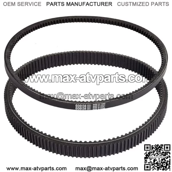 Golf Cart Starter Belt & Drive Belts for EZGO RXV TXT 2008-up 606136 606138 - Image 2