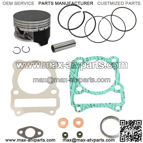Standard Bore Top End Repair Kit for Suzuki Quadrunner Quadsport 230 66mm
