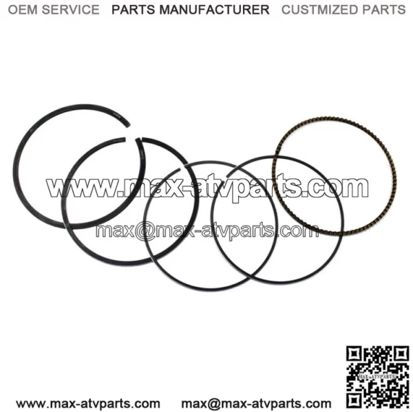 .020 Over Bore Piston Rings for Kawasaki 1988-2002 Bayou 220 - 67.5mm