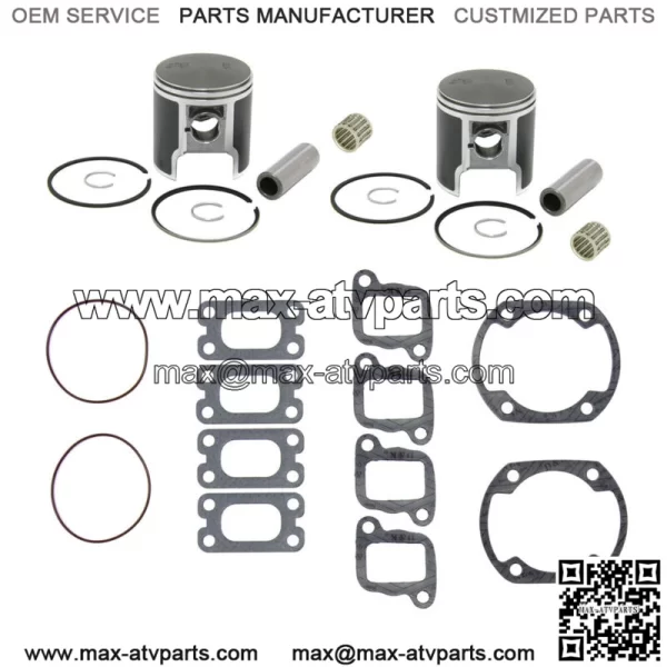 Standard Bore Top End Repair Kit for Ski-Doo 380 F/C fits 1995-2006 62mm